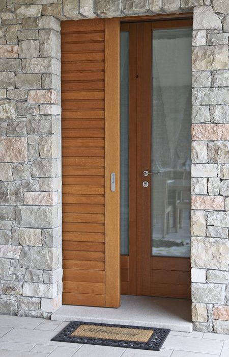 anta scorrevole in legno