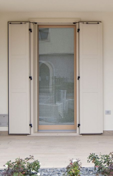 portafinestra con ante automatizzate