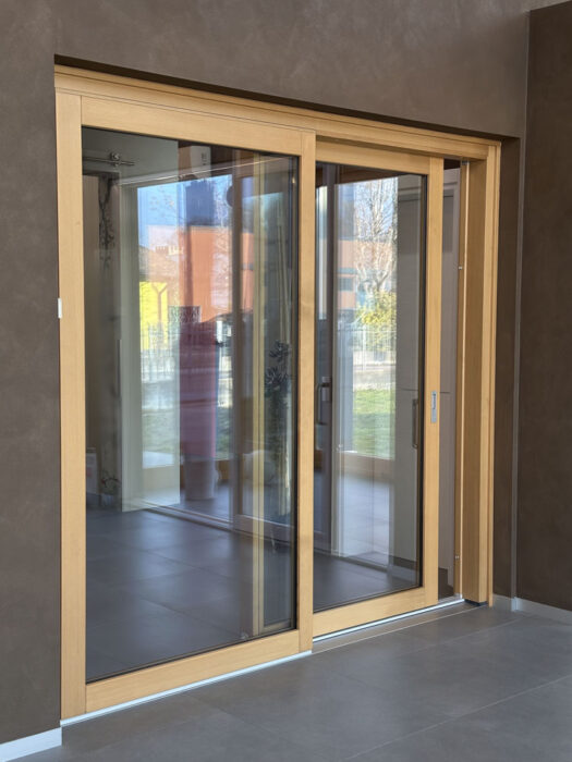 alzante scorrevole legno